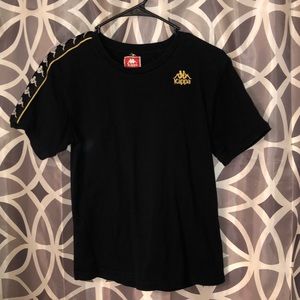 Kappa Black And Gold Shirt
